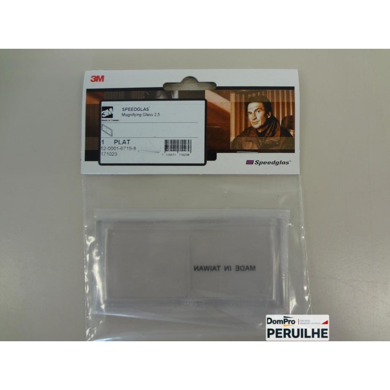 Verre loupe 2,5 dioptries 105x50 mm | Peruilhe