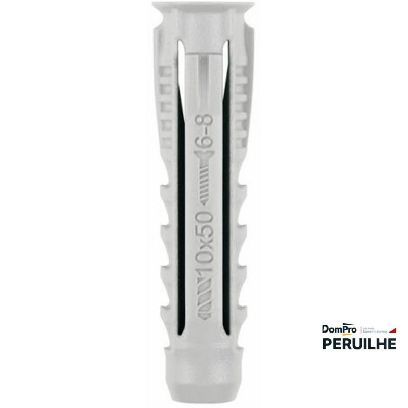 Cheville nylon TN4S Ø10x50 mm M10 | Peruilhe
