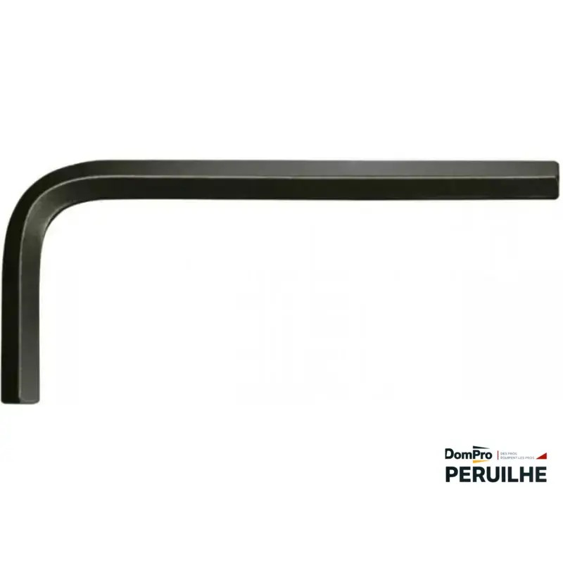 Clé mâle 6 pans 12 mm brunie | Peruilhe