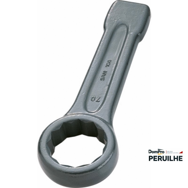 Clé polygonale à frapper 46 mm, 240 mm | Peruilhe