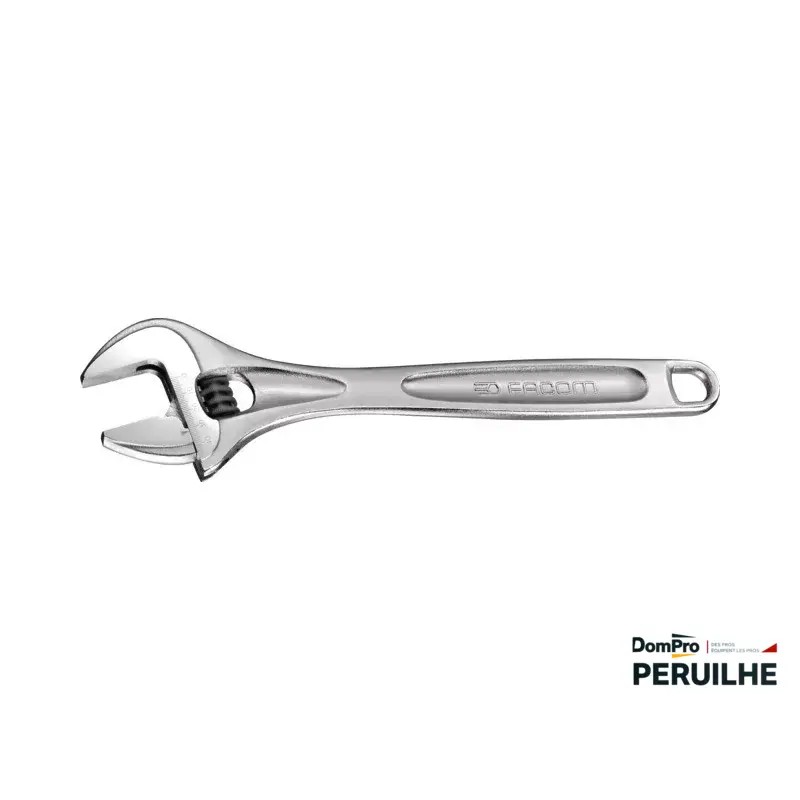 Clé molette 8" chromée FACOM | Peruilhe