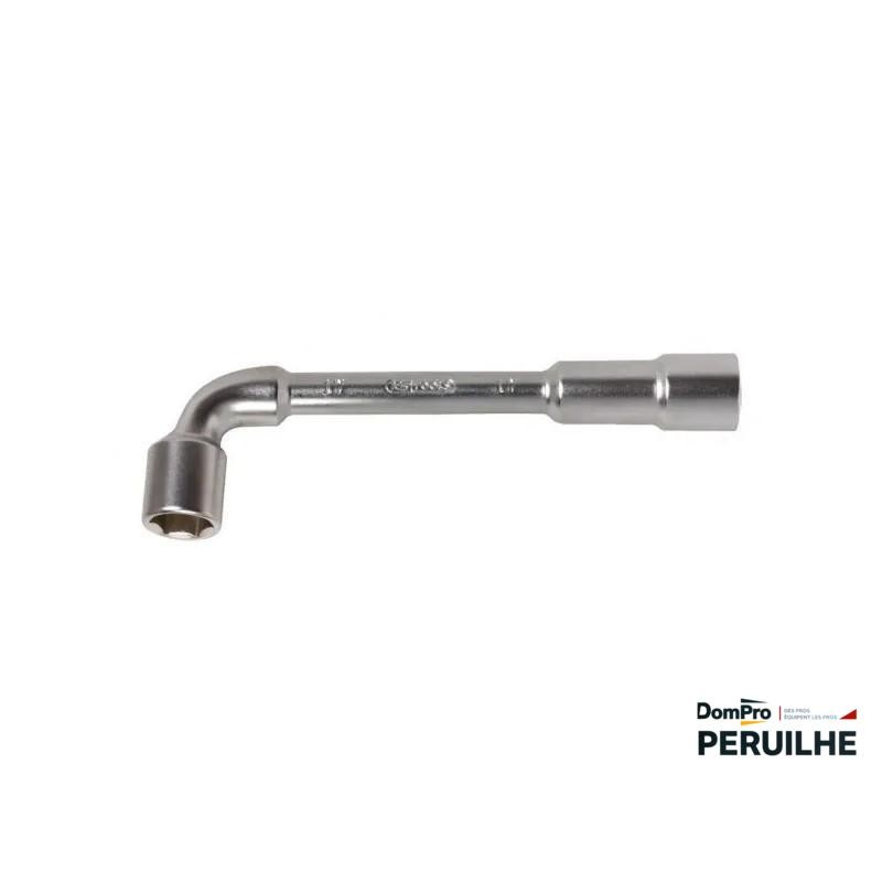 Clé à pipe débouchée 16 mm 6 pans | Peruilhe