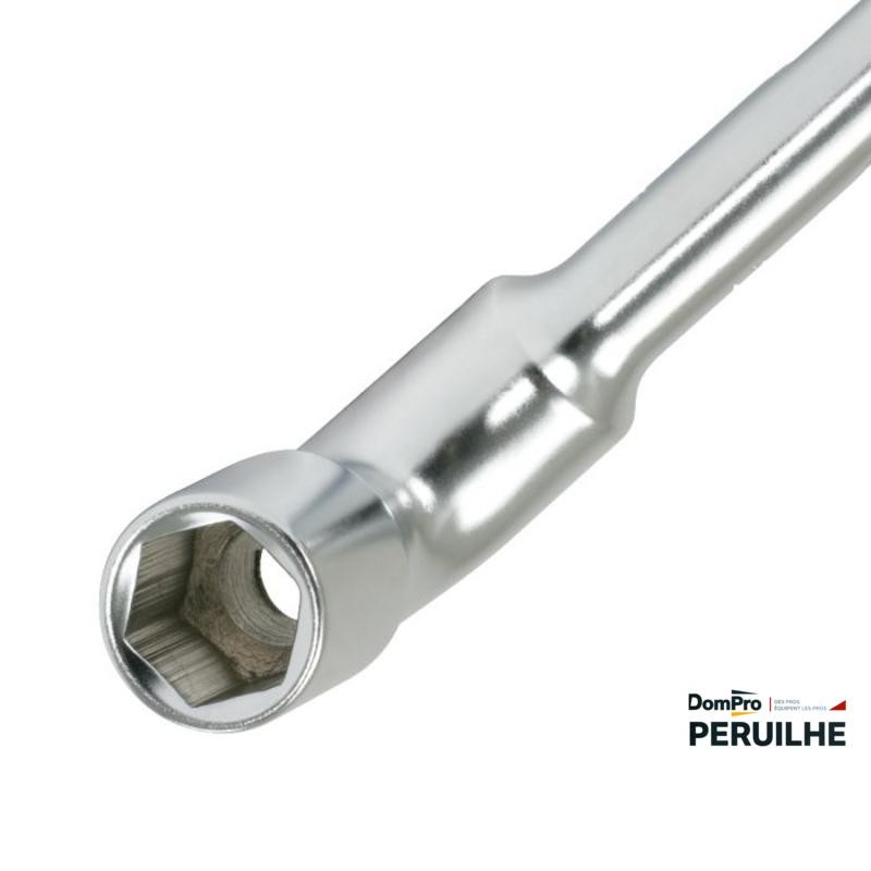 Clé à pipe débouchée 28 mm 6 pans | Peruilhe