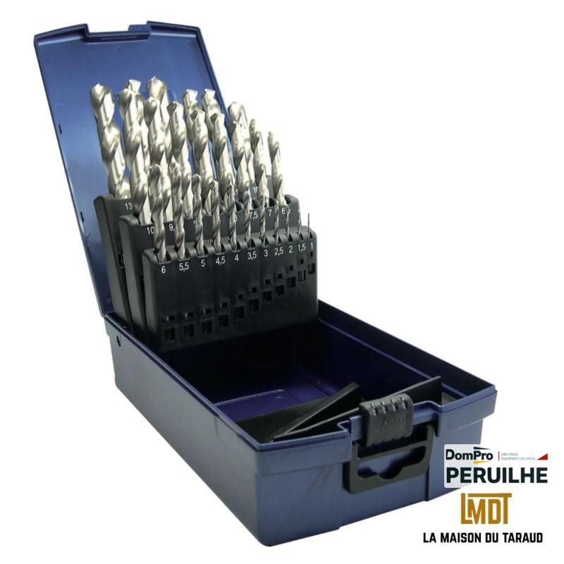 Coffret 25 forets cobalt 1-13 mm | Peruilhe