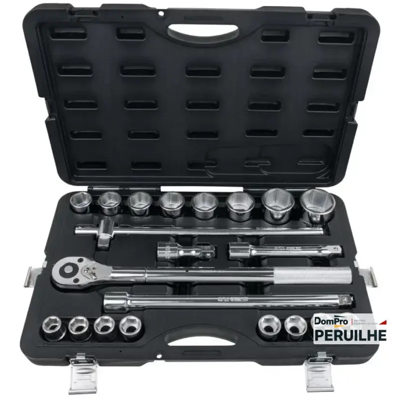 Coffret douilles 3/4" 21 pcs KS Tools | Peruilhe