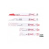 Coffret 5 lames scie sabre SAWZALL Milwaukee | Peruilhe