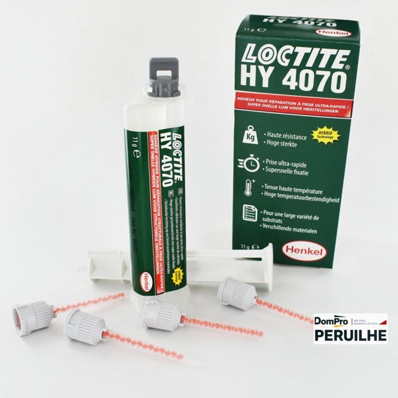 Colle Loctite HY 4070 adhésif bicomposant | Peruilhe