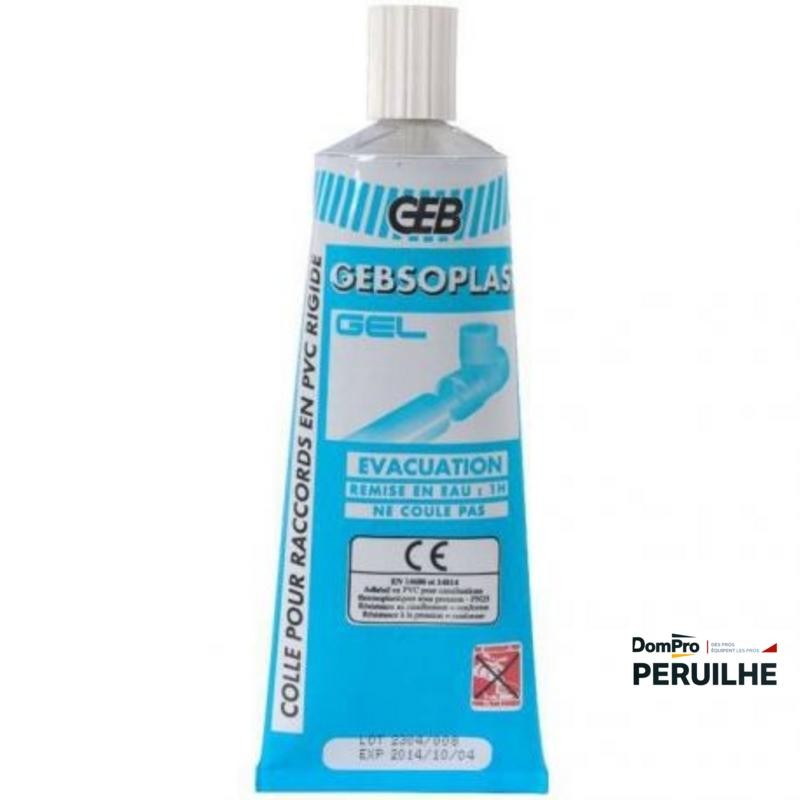 Colle PVC Gel 125ml Gebsoplast | Peruilhe