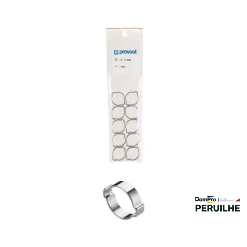 Collier à oreilles 31-34 mm acier traité | Peruilhe