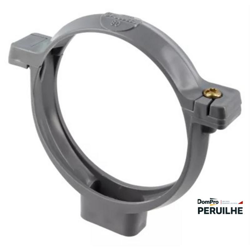 Collier PVC à bride 80 mm | Peruilhe