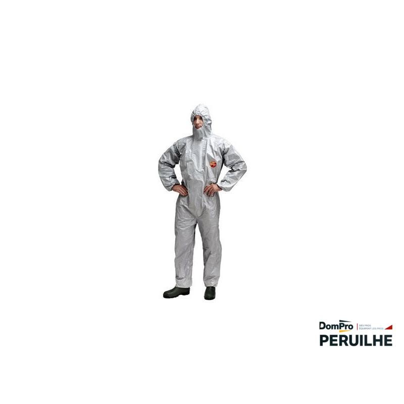 Combinaison Tychem F grise XL | Peruilhe