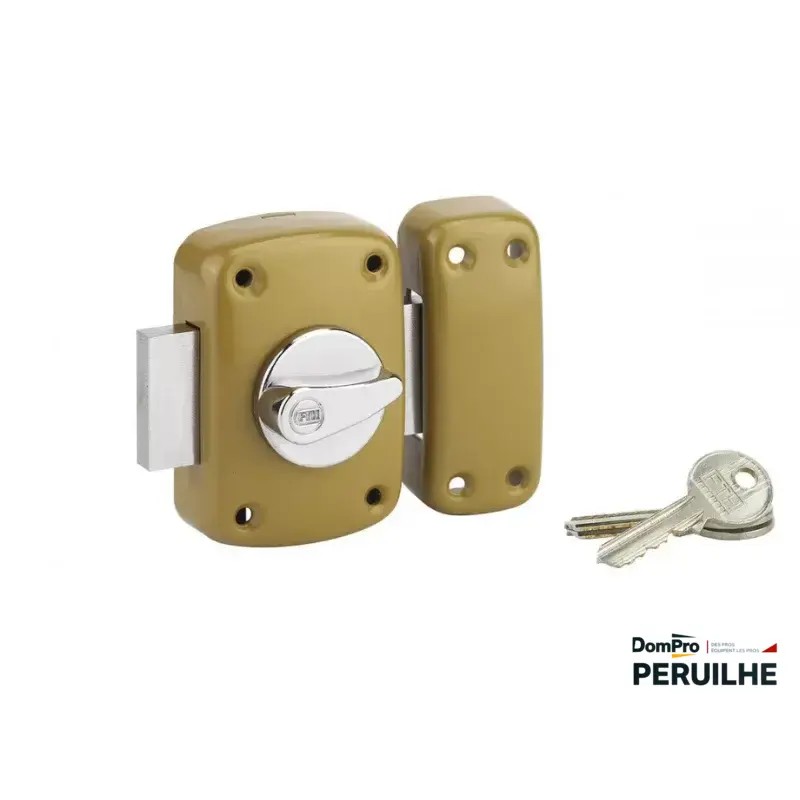 Contre plaque sécurité pour verrou série X5 | Peruilhe
