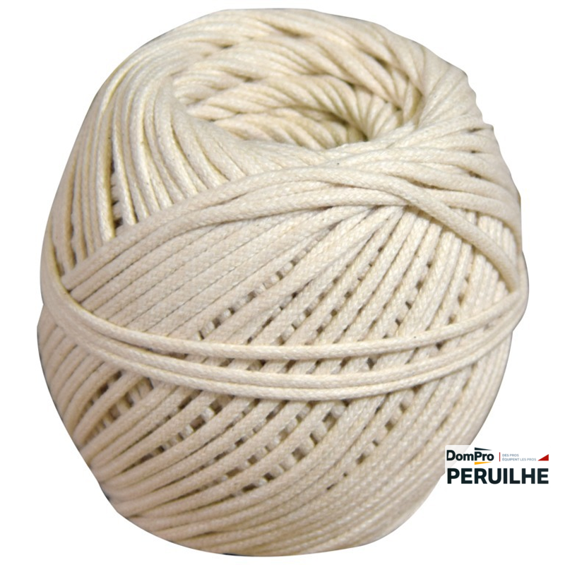 Cordeau coton tressé 2mm 40m | Peruilhe