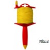 Cordeau 100 m fil 1,5 mm tresse jaune | Peruilhe