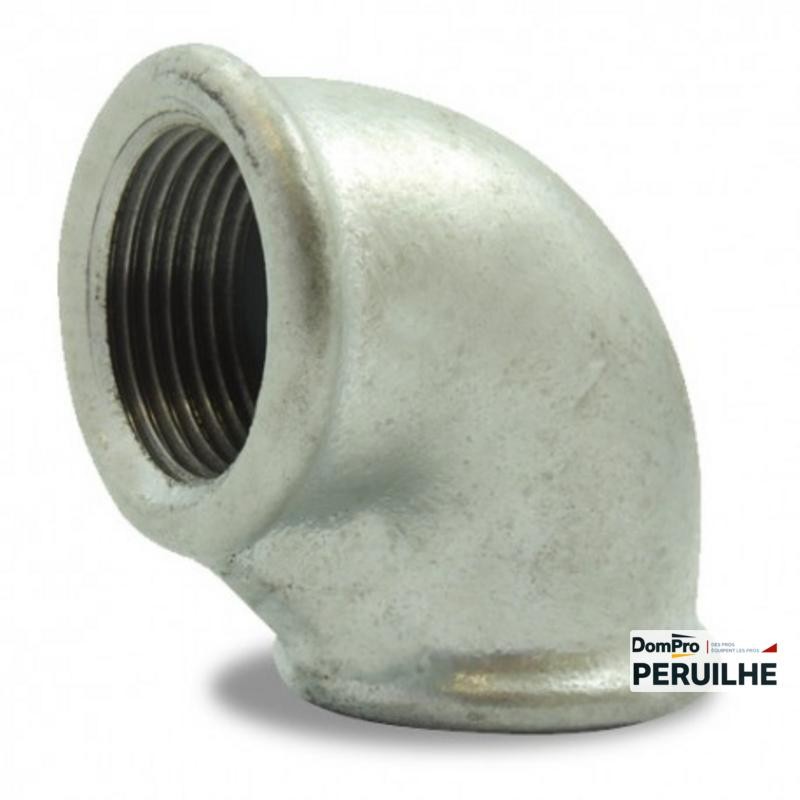Coude 90° FF galva 8x13 | Peruilhe