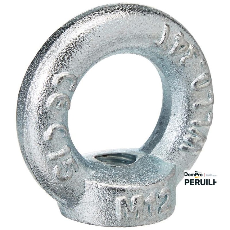 Anneau de levage femelle M12 acier zingué | Peruilhe
