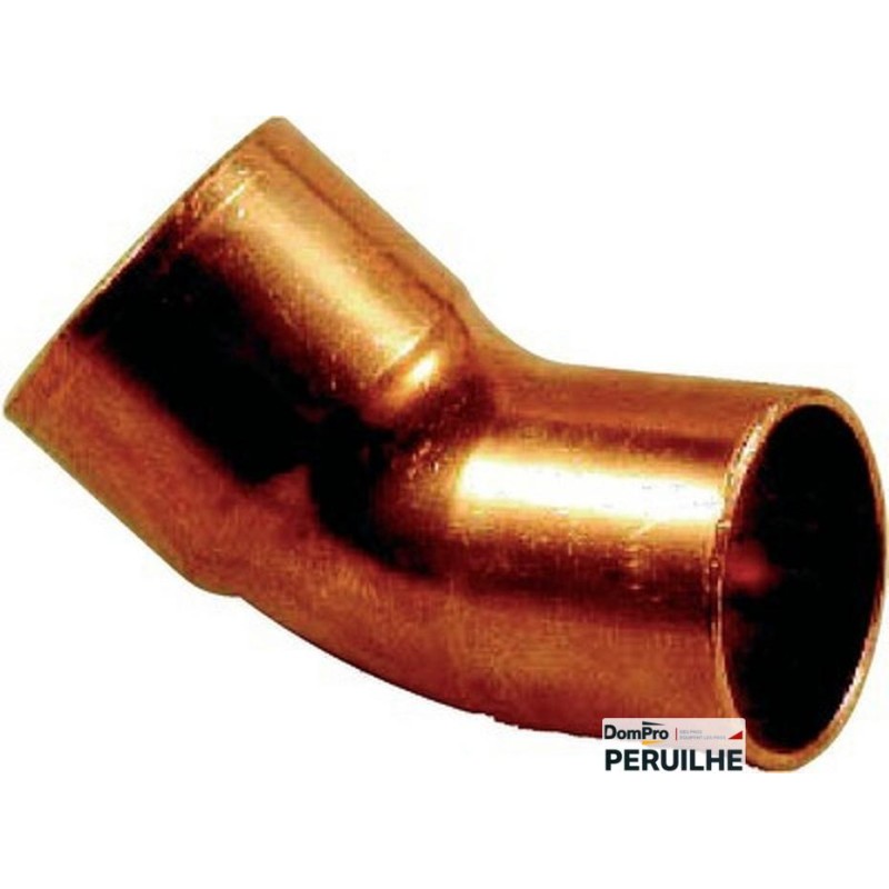 Coude cuivre 20/22 MF 45° | Peruilhe