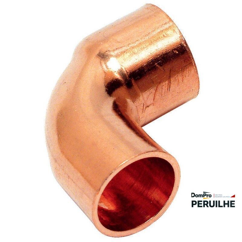 Coude cuivre à souder 90° 14x16 mm | Peruilhe