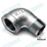 Coude inox 316 BSPT 33/42MF PR 90 | Peruilhe