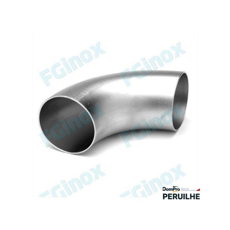 Coude inox 316L 33.7x2 3D | Peruilhe