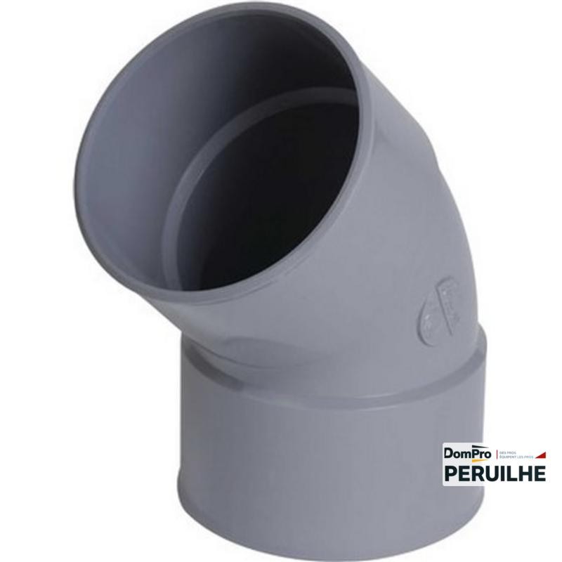 Coude PVC FF 32 mm 45° à coller | Peruilhe