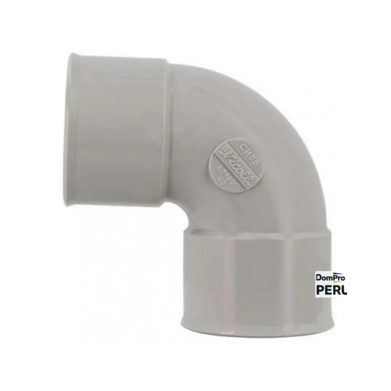 Coude PVC FF D.40 87°30 | Peruilhe