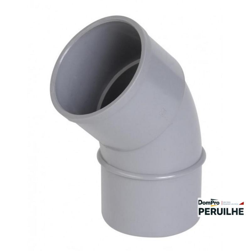 Coude PVC MF 45° D.125 NICOLL | Peruilhe