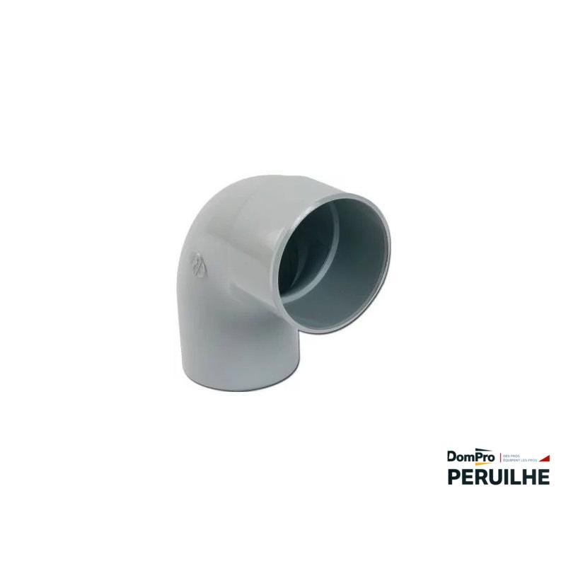 Coude PVC MF Ø125 87°30 réf UCX8 Nicoll | Peruilhe