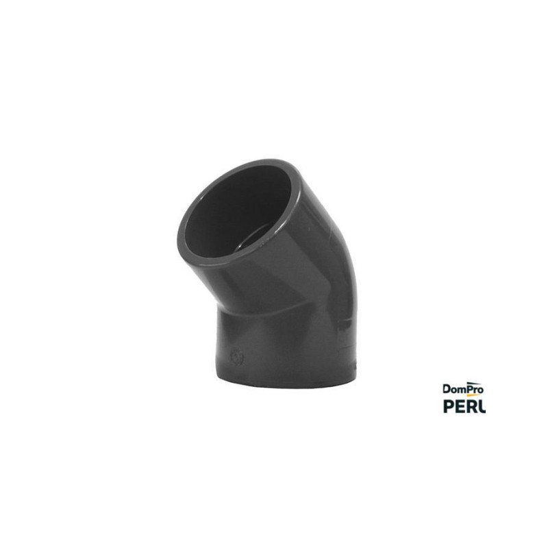 Coude PVC pression FF 45° D32 | Peruilhe