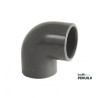 Coude PVC pression 90° D20 FF | Peruilhe
