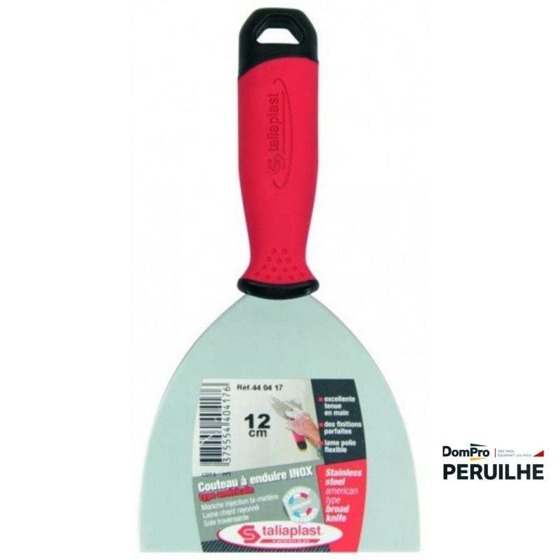 Couteau à enduire inox 12 cm | Peruilhe