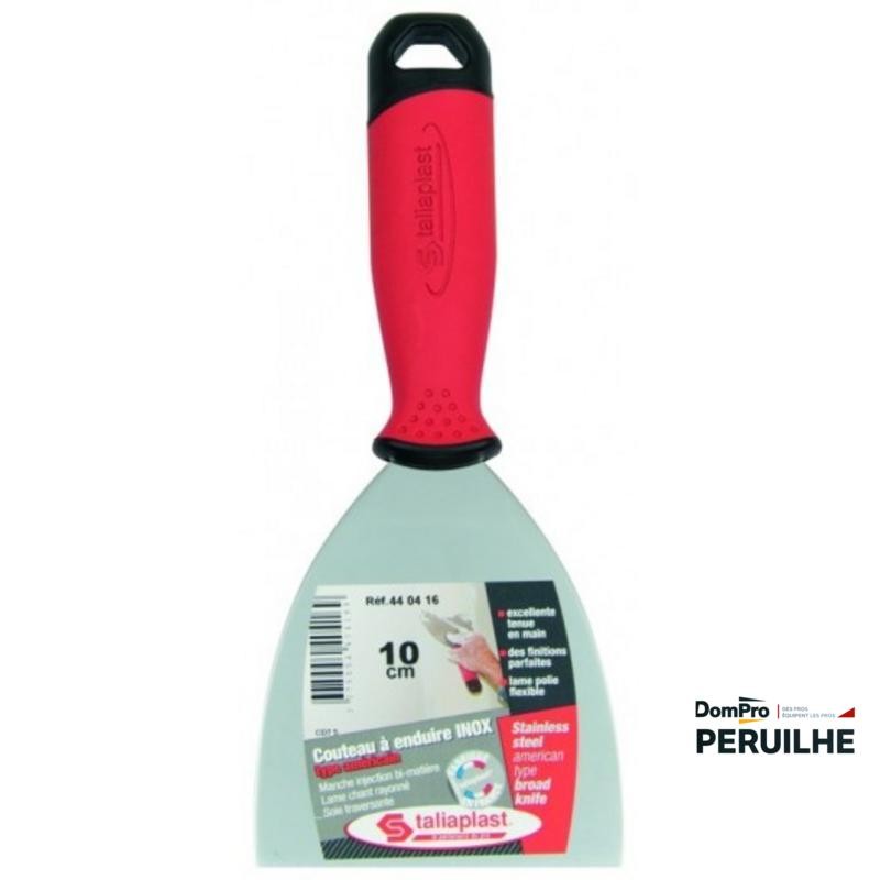 Couteau à enduire inox 100 mm | Peruilhe