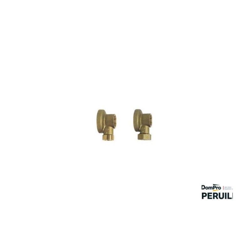 Applique murale laiton pour robinet 1/2" | Peruilhe