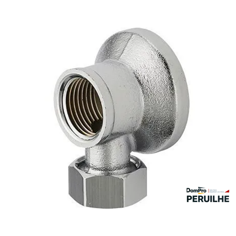 Applique murale F 15 x 21 laiton chromé | Peruilhe