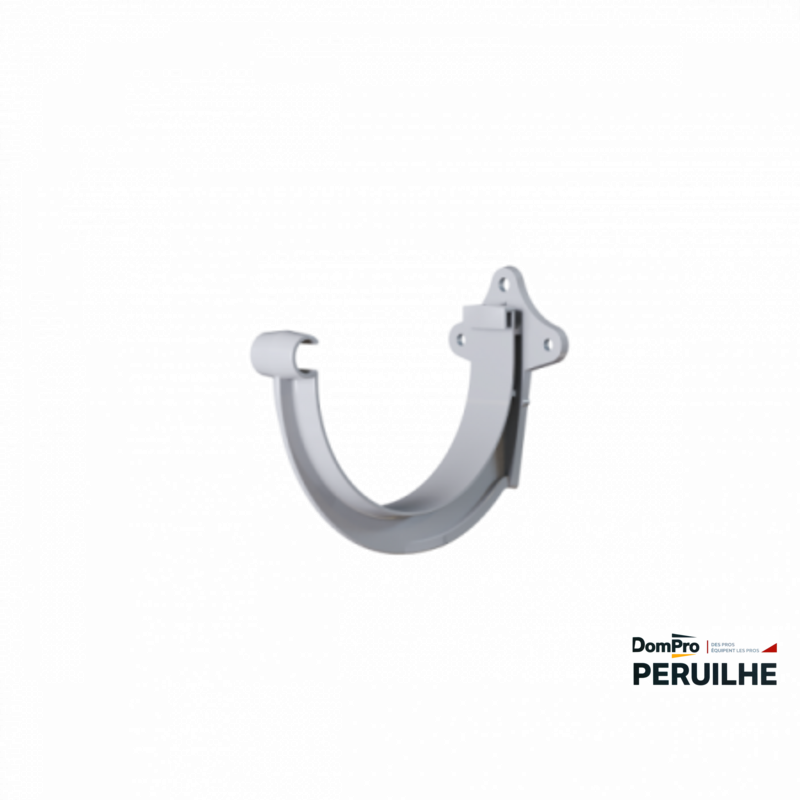 Crochet bandeau PVC gris 33 cm | Peruilhe