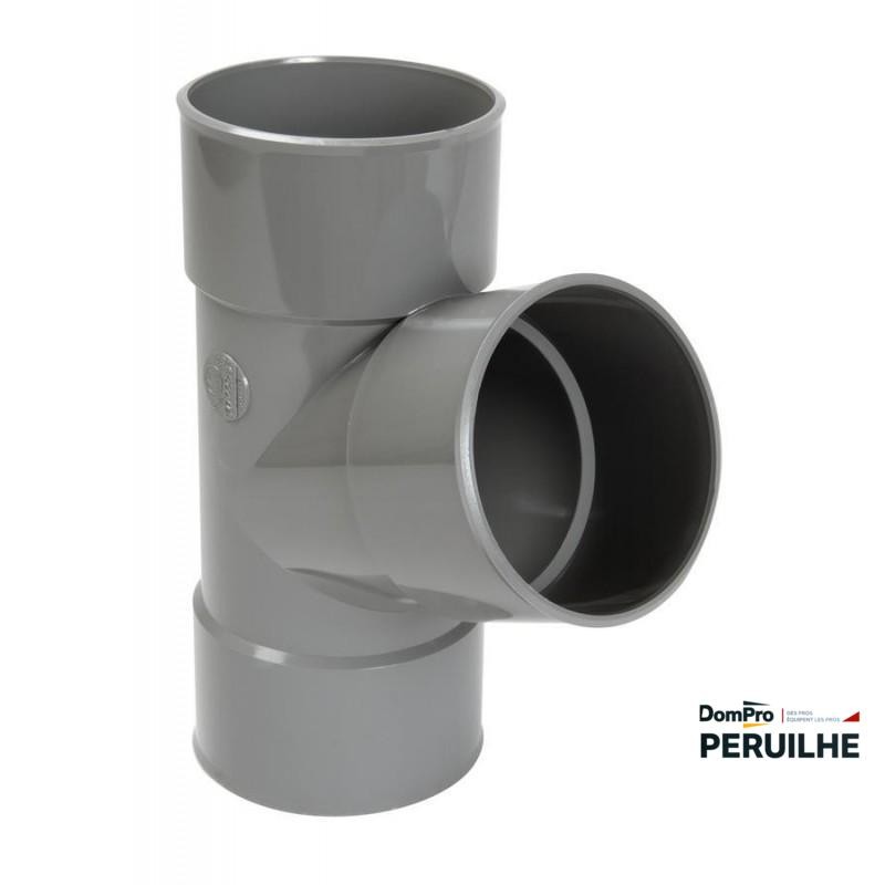 Culotte simple PVC 67° FF Ø100 | Peruilhe