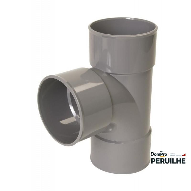 Culotte PVC FF Ø160 87°30 Nicoll | Peruilhe