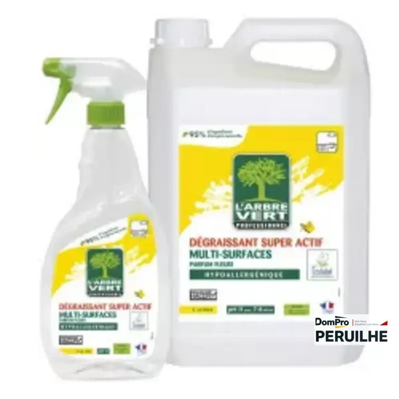 Dégraissant super actif 5L Ecolabel | Peruilhe