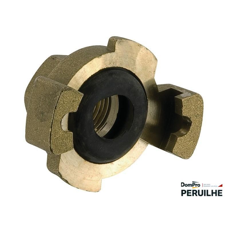 Demi raccord express F.20/27 laiton | Peruilhe