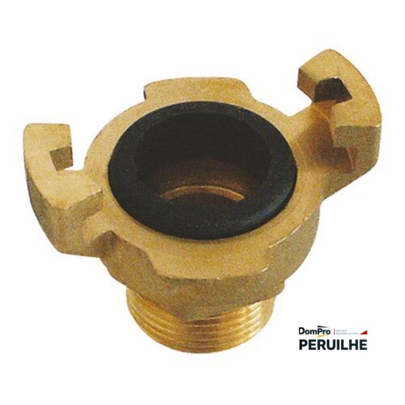 Demi raccord express M20/27 en laiton | Peruilhe