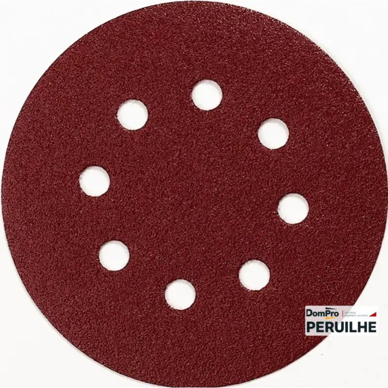 Disque à poncer 125x22 GR60 rouge | Peruilhe
