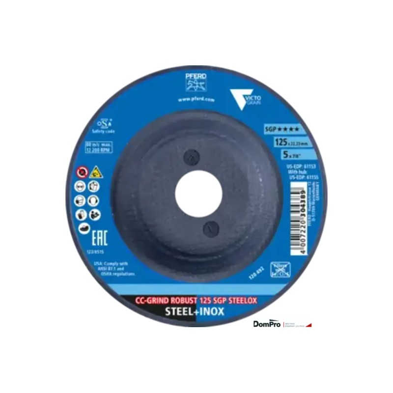 Disque abrasif CC-GRIND ROBUST 125 mm | Peruilhe