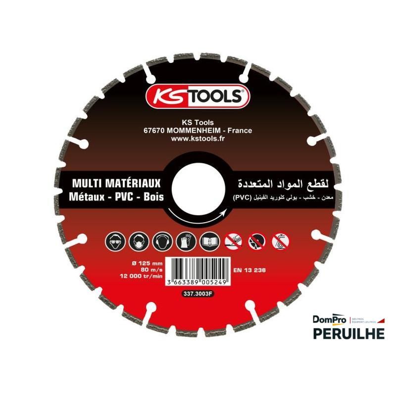 Disque diamant 125 multi matériaux | Peruilhe