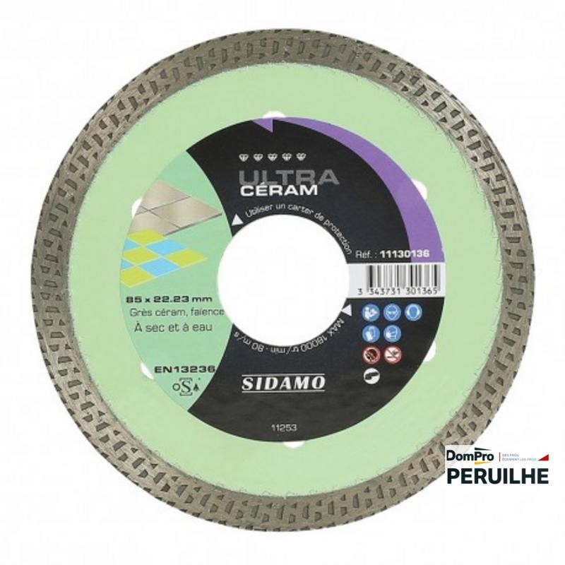 Disque diamant Ultra Ceram 230 mm | Peruilhe