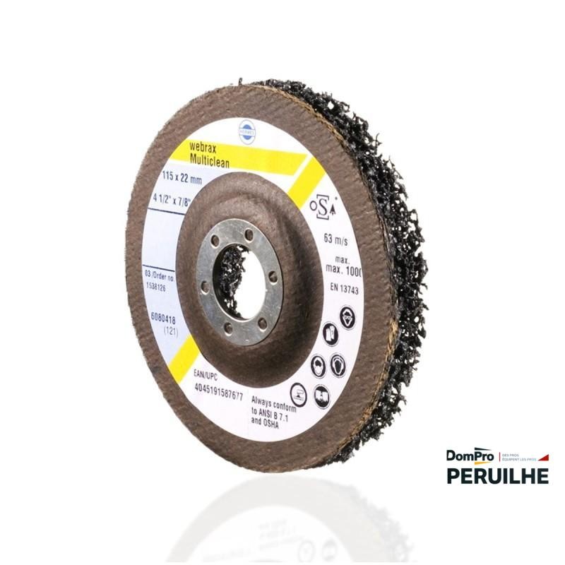 Disque fibre Multiclean 125x22mm | Peruilhe