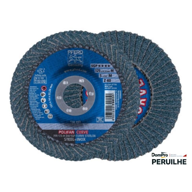 Disque Polifan Curve GR40 D125 | Peruilhe