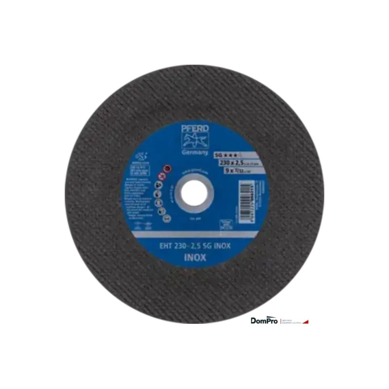 Disque SG Inox 230x2 mm PFERD | Peruilhe