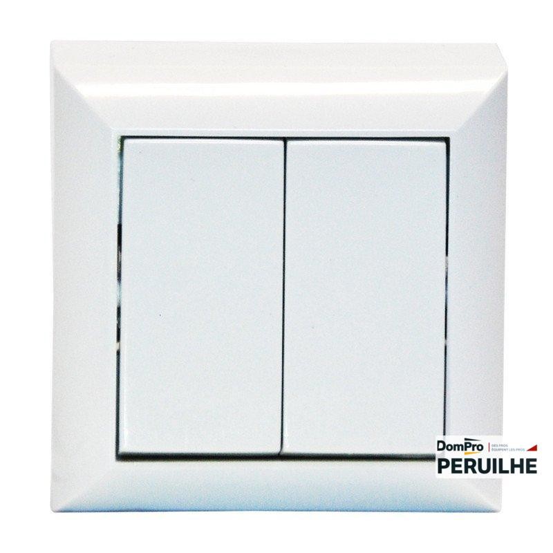 Double interrupteur V/V Business Line | Peruilhe