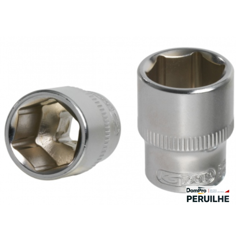 Douille 6 pans 1/4" 10 mm | Peruilhe