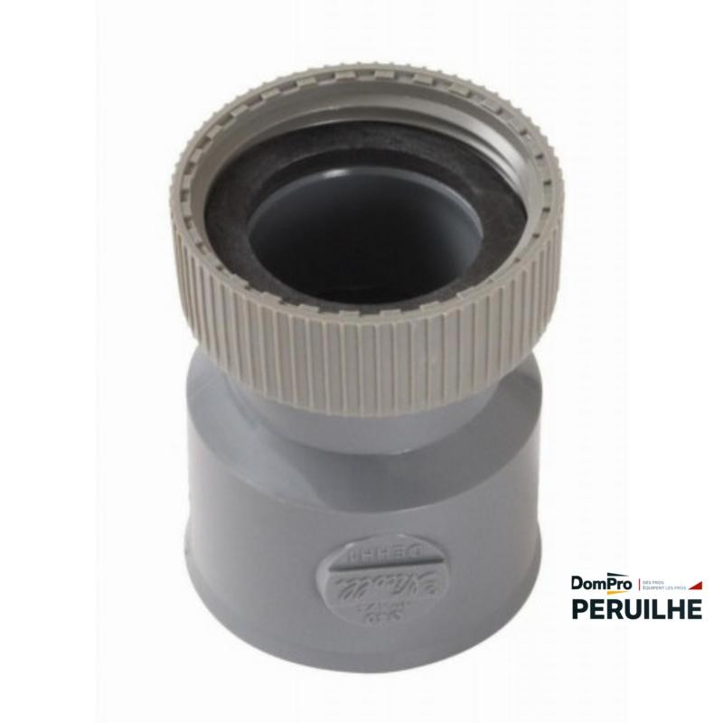 Douille PVC 33/42 F40 Écrou P | Peruilhe